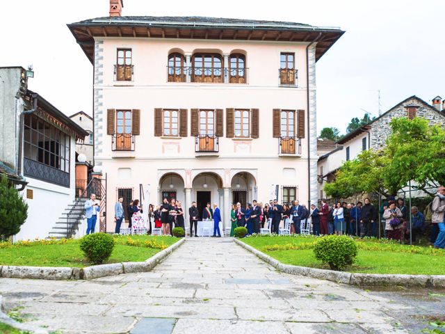 Il matrimonio di Marcello e Aksana a Orta San Giulio, Novara 8