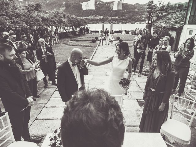 Il matrimonio di Marcello e Aksana a Orta San Giulio, Novara 11