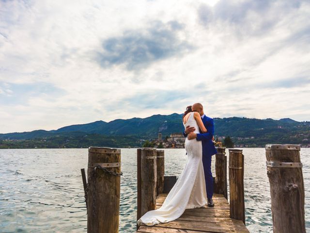 Il matrimonio di Marcello e Aksana a Orta San Giulio, Novara 26