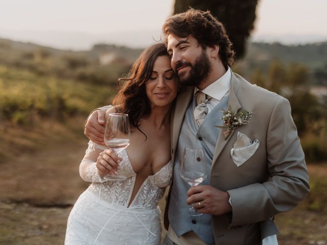 Il matrimonio di Francesco e Giulia a Carmignano, Prato 63