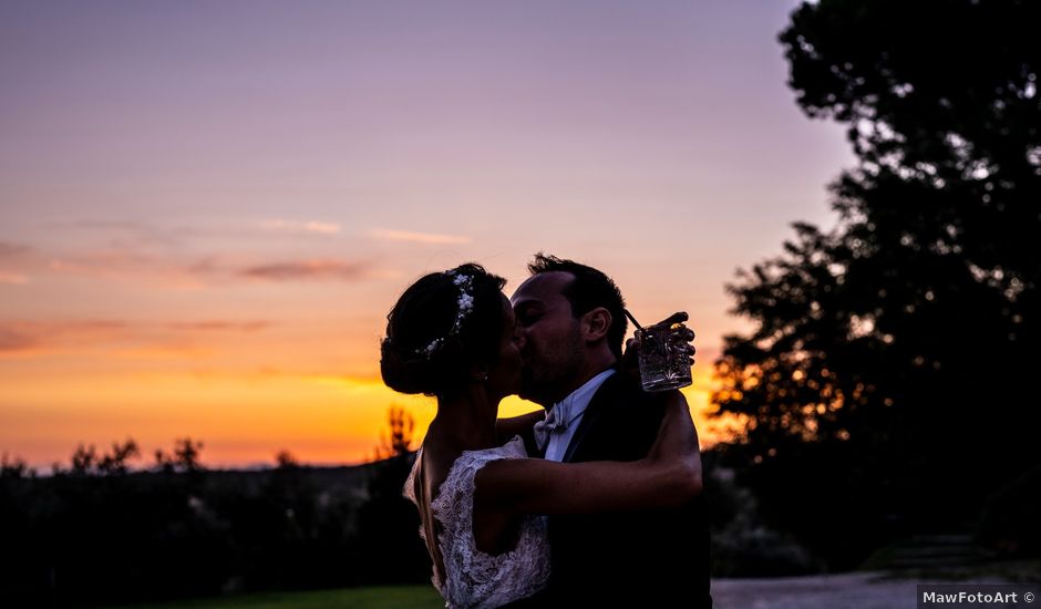 Il matrimonio di Marco e Antonella a Pienza, Siena