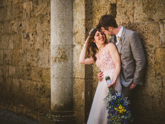 Il matrimonio di Gareth e Martina a Chiusdino, Siena 42