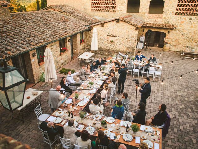 Il matrimonio di Gareth e Martina a Chiusdino, Siena 57