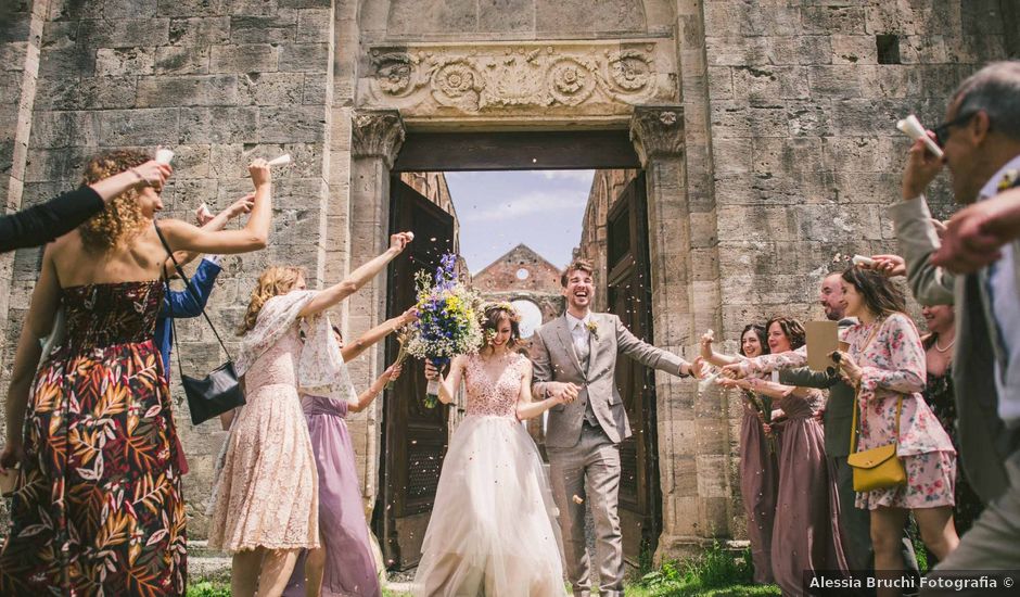 Il matrimonio di Gareth e Martina a Chiusdino, Siena