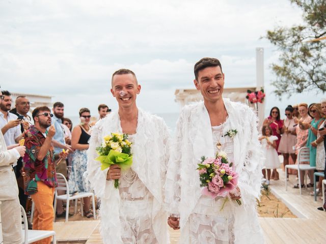 Il matrimonio di Francesco e Erik a Maruggio, Taranto 51