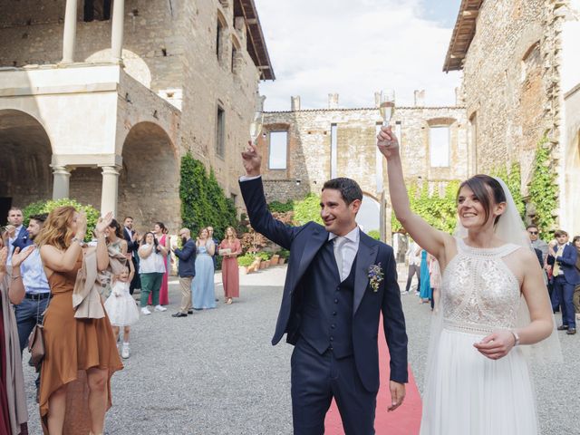 Il matrimonio di Simone e Flavia a Cavernago, Bergamo 40