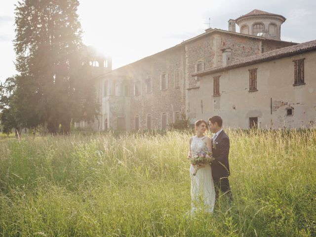 Il matrimonio di Simone e Flavia a Cavernago, Bergamo 45