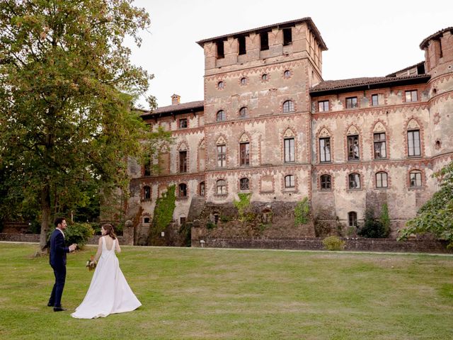 Il matrimonio di Simone e Lucia a Piovera, Alessandria 32