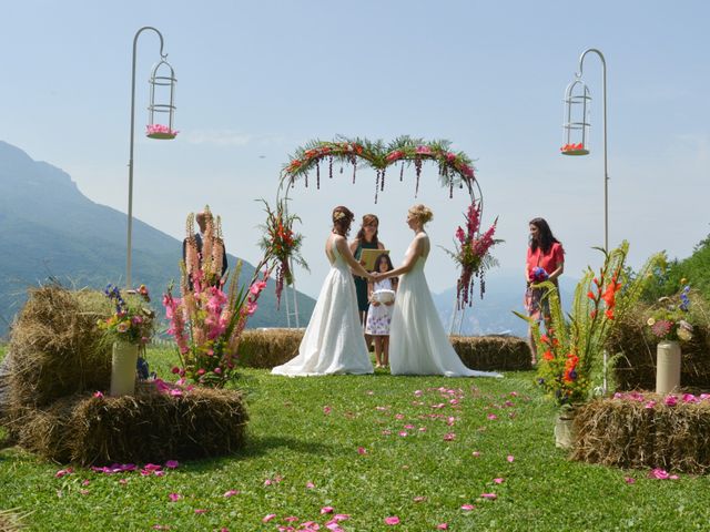 Il matrimonio di Laura e Ilenia a Ronzo-Chienis, Trento 7