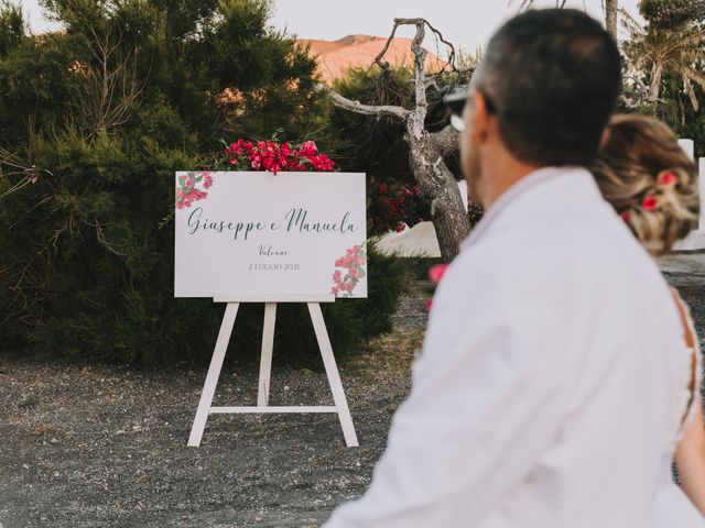 Il matrimonio di Manuela e Giuseppe a Isla Vulcano, Messina 46