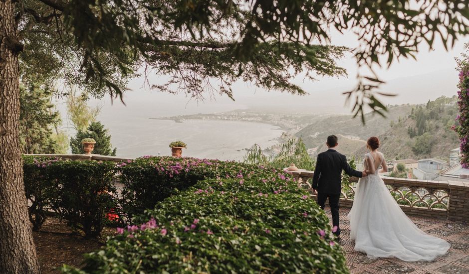 Il matrimonio di Simone e Germana a Taormina, Messina