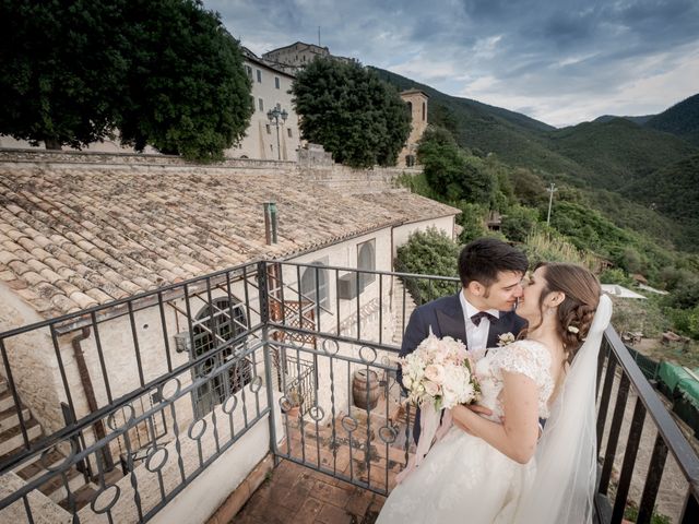 Il matrimonio di Luca e Francesca a Roccantica, Rieti 4