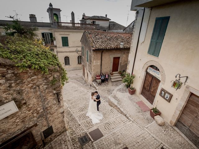 Il matrimonio di Luca e Francesca a Roccantica, Rieti 9