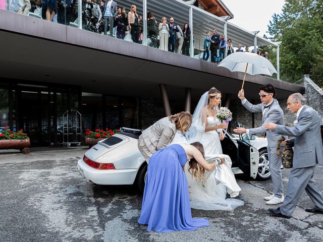 Il matrimonio di Serena e Simone a Courmayeur, Aosta 16