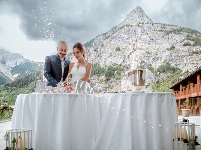 Il matrimonio di Serena e Simone a Courmayeur, Aosta 23