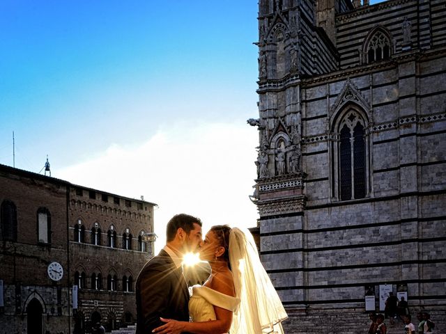 Il matrimonio di Monica e Alessio a Monteriggioni, Siena 81