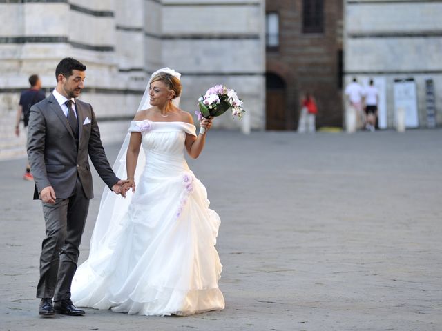 Il matrimonio di Monica e Alessio a Monteriggioni, Siena 82