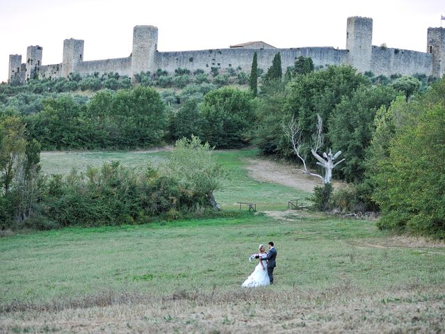 Il matrimonio di Monica e Alessio a Monteriggioni, Siena 91
