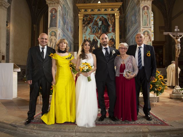 Il matrimonio di ivan e klizia a San Gimignano, Siena 6