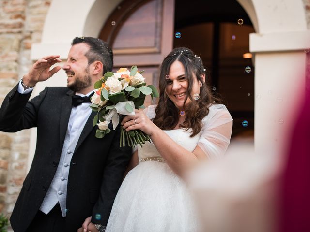 Il matrimonio di Valeria e Emanuele a San Giovanni in Marignano, Rimini 17