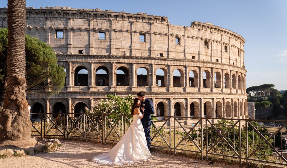 Il matrimonio di Arianna e Antonio a Roma, Roma