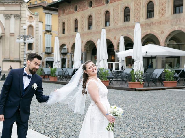 Il matrimonio di Angelo e Elena a Cassolnovo, Pavia 14