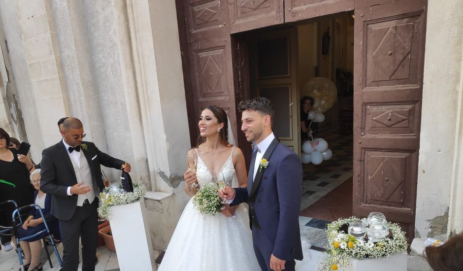 Il matrimonio di Jerry  e Francesca a Grotte, Agrigento