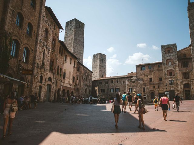 Il matrimonio di Federica e Andi a San Gimignano, Siena 4