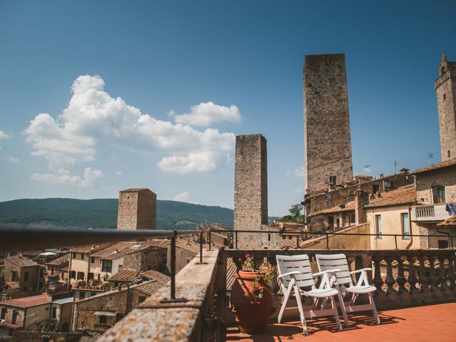 Il matrimonio di Federica e Andi a San Gimignano, Siena 7