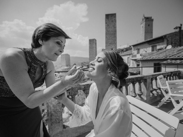 Il matrimonio di Federica e Andi a San Gimignano, Siena 17