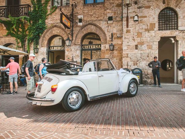 Il matrimonio di Federica e Andi a San Gimignano, Siena 28