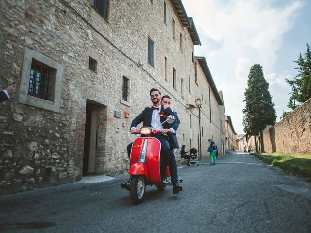 Il matrimonio di Federica e Andi a San Gimignano, Siena 26