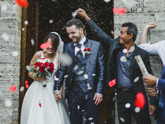 Il matrimonio di Federica e Andi a San Gimignano, Siena 41