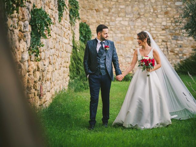 Il matrimonio di Federica e Andi a San Gimignano, Siena 45