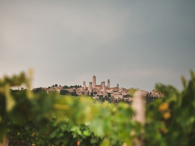 Il matrimonio di Federica e Andi a San Gimignano, Siena 2