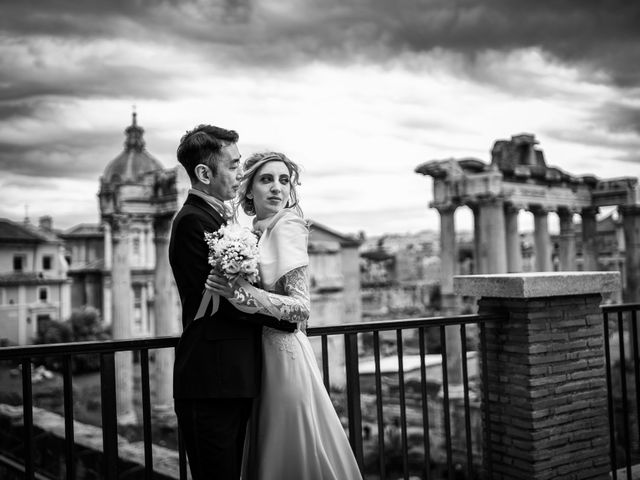 Il matrimonio di Francesca e Hiroshi a Roma, Roma 34