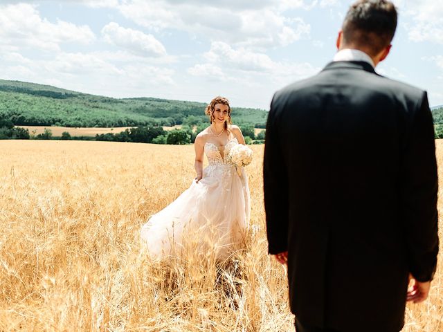 Il matrimonio di Stefano e Letizia a Monteriggioni, Siena 28