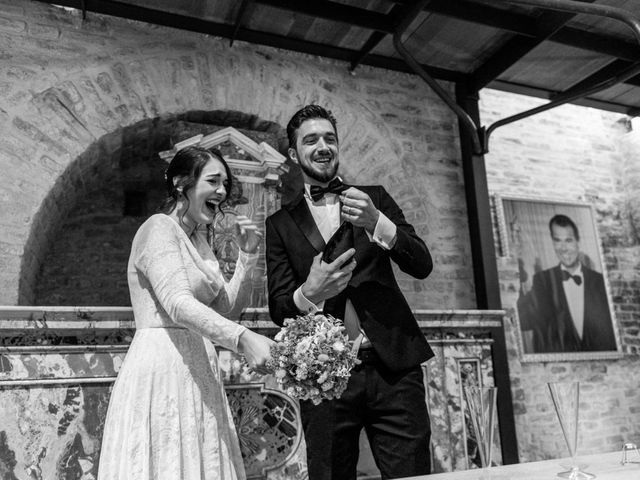 Il matrimonio di Giorgio e Veronica a Calascio, L&apos;Aquila 1