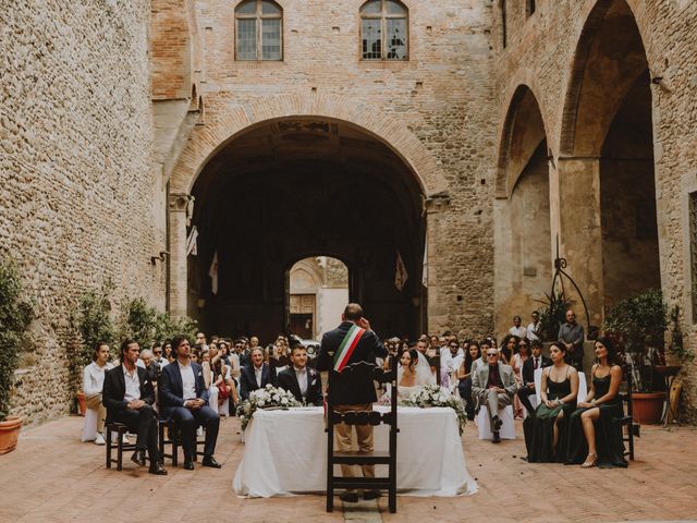 Il matrimonio di Ismael e Chiara a Scarperia, Firenze 47