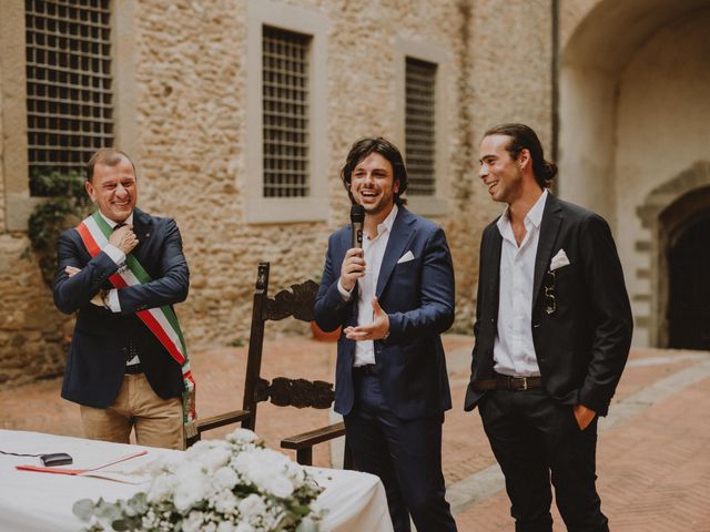 Il matrimonio di Ismael e Chiara a Scarperia, Firenze 50