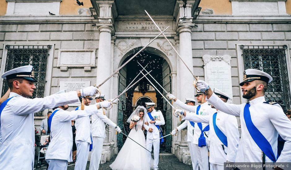 Il matrimonio di Diego e Simona a Sarzana, La Spezia