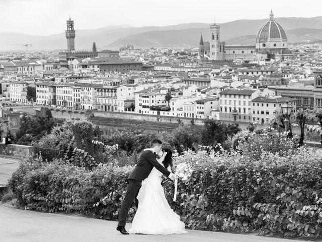 Il matrimonio di Alessio matarazzo e Lisa zaramella  a Firenze, Firenze 5