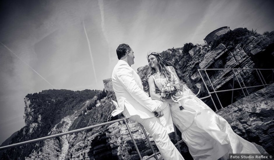 Il matrimonio di Lionel e Alina a Portovenere, La Spezia