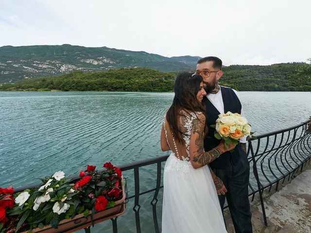 Il matrimonio di Luca e Laura a Calavino, Trento 80