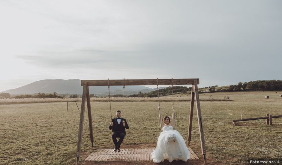 Il matrimonio di Matteo e Chiara a Palestrina, Roma