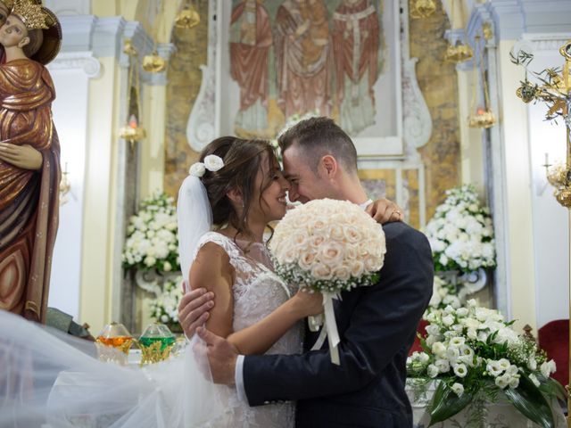 Il matrimonio di Giuliano e Francesca a Vico Equense, Napoli 33