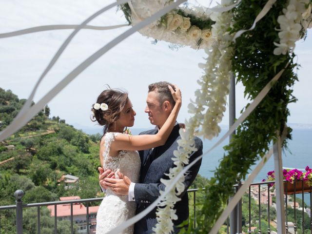 Il matrimonio di Giuliano e Francesca a Vico Equense, Napoli 38