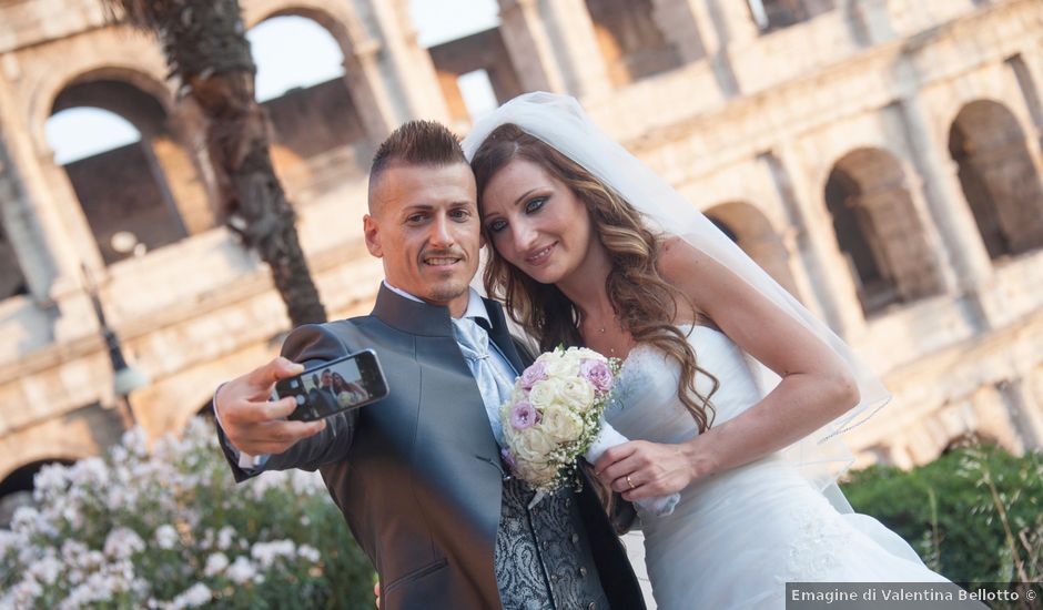 Il matrimonio di Martina e Angelo a Roma, Roma