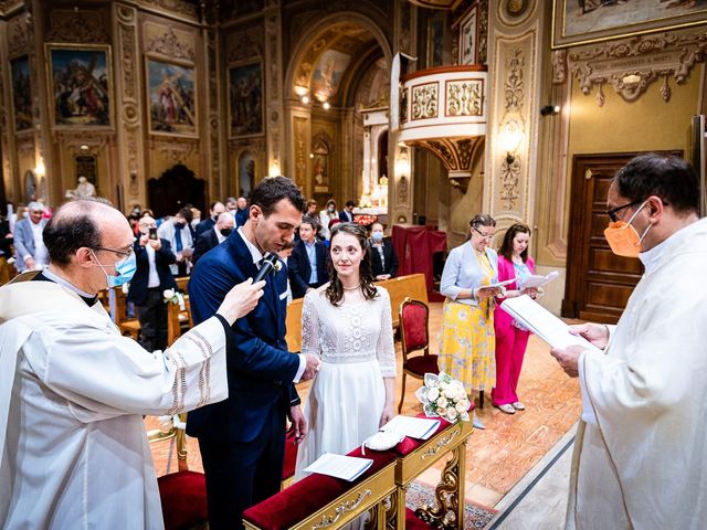Il matrimonio di Mattia e Marta a Cantù, Como 44