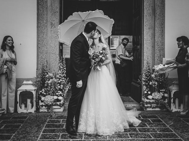 Il matrimonio di Davide e Giulia a Trescore Balneario, Bergamo 23